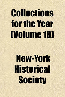 Book cover for Collections for the Year (Volume 18)