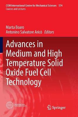 Cover of Advances in Medium and High Temperature Solid Oxide Fuel Cell Technology