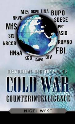 Book cover for Historical Dictionary of Cold War Counterintelligence