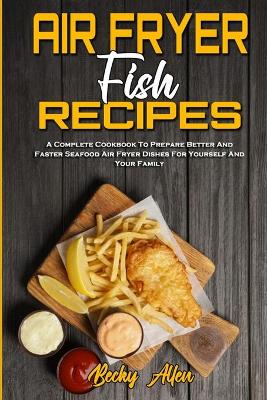 Book cover for Air Fryer Fish Recipes