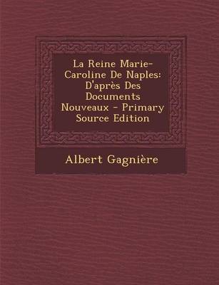 Book cover for La Reine Marie-Caroline de Naples