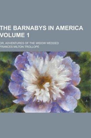 Cover of The Barnabys in America; Or, Adventures of the Widow Wedded Volume 1