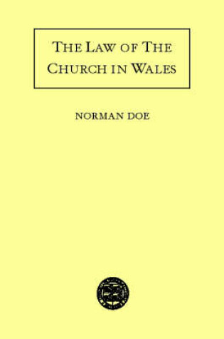 Cover of The Law of the Church in Wales