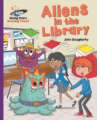 Book cover for Reading Planet - Aliens in the Library - Purple: Galaxy