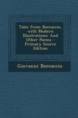 Cover of Tales from Boccaccio, with Modern Illustrations