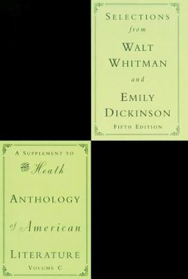 Book cover for Selections from Walt Whitman and Emily Dickinson