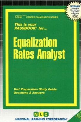 Cover of Equalization Rates Analyst