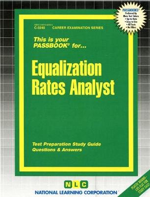 Book cover for Equalization Rates Analyst