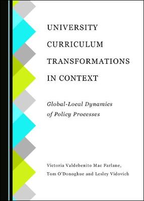 Book cover for University Curriculum Transformations in Context