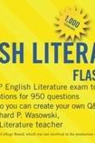 Cover of CliffsNotes AP English Literature Flashcards