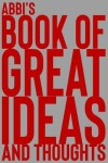 Book cover for Abbi's Book of Great Ideas and Thoughts