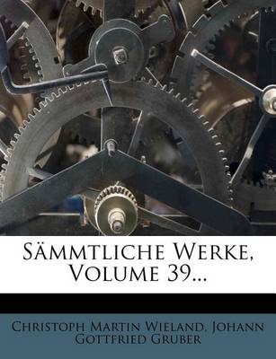 Book cover for Sämmtliche Werke, Volume 39...