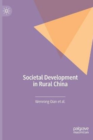 Cover of Societal Development in Rural China