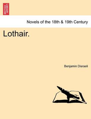 Book cover for Lothair.