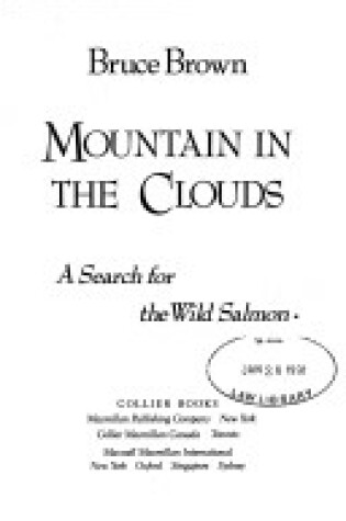 Cover of Mountain in the Clouds