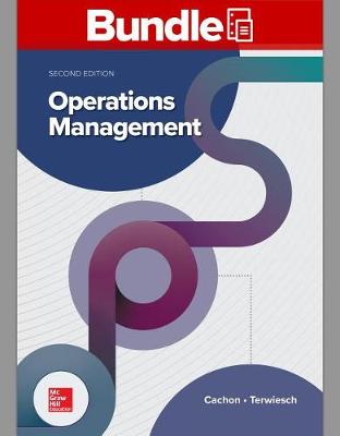 Book cover for Gen Combo Loose Leaf Operations Management; Connect Access Card