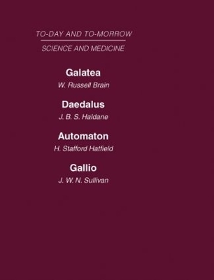 Book cover for Today and Tomorrow Volume 8 Science and Medicine