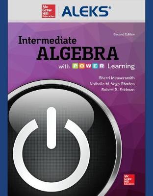Book cover for Aleks 360 Access Card 11 Weeks for Intermediate Algebra with P.O.W.E.R. Learning