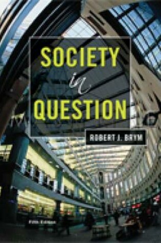 Cover of Society In Question