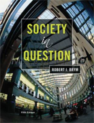 Book cover for Society In Question