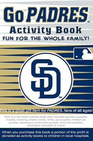 Cover of Go Padres Activity Book