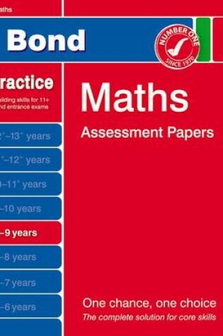 Cover of Bond Maths Assessment Papers 8-9 Years