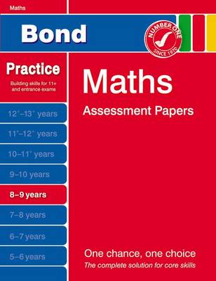 Book cover for Bond Maths Assessment Papers 8-9 Years