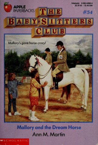 Book cover for Mallory and the Dream Horse