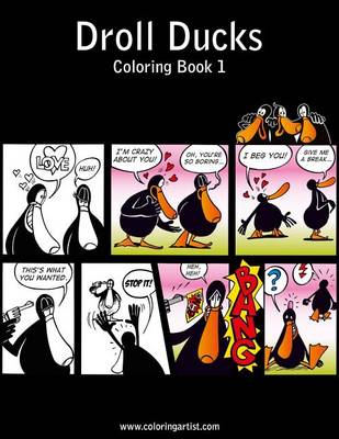 Cover of Droll Ducks Coloring Book 1