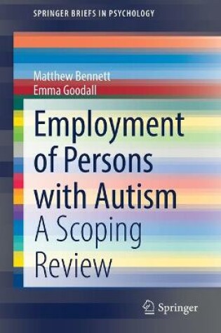 Cover of Employment of Persons with Autism