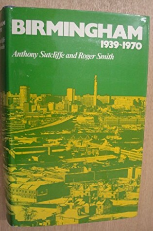 Cover of Birmingham, 1939-70