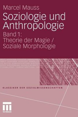 Cover of Soziologie und Anthropologie
