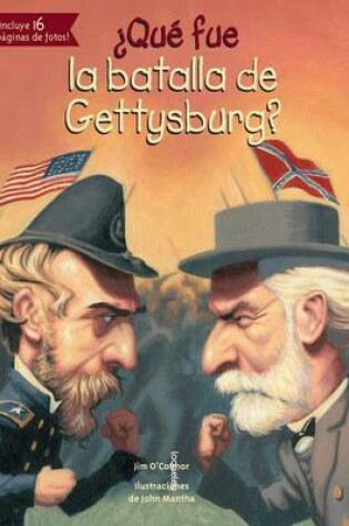 Cover of Que Fue La Batalla de Gettysburg?