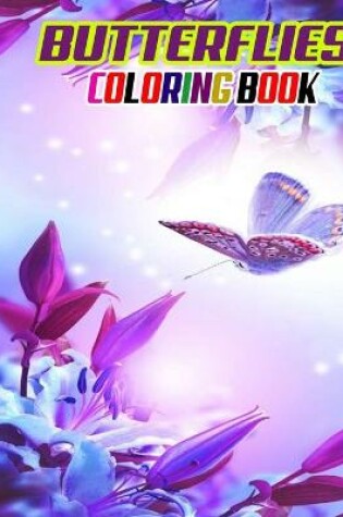 Cover of Butterflies Coloring Book