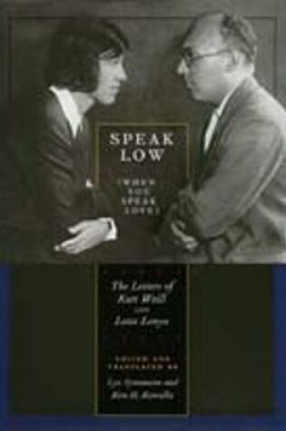 Cover of Speak Low (When You Speak Love)