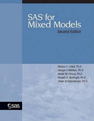 Book cover for SAS for Mixed Models, Second Edition