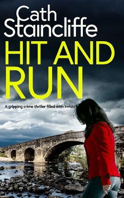 Book cover for HIT AND RUN a gripping crime thriller filled with twists