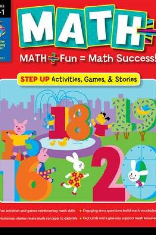 Cover of K-1 Step Up Math+ Book