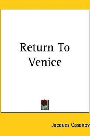 Cover of Return to Venice