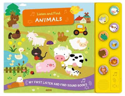 Book cover for Listen and Find: Animals