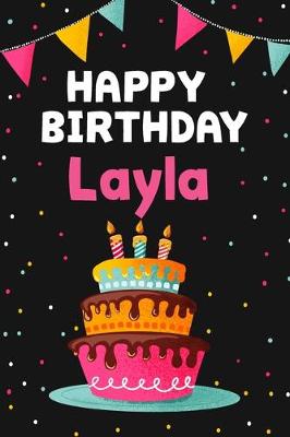 Book cover for Happy Birthday Layla