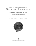 Book cover for Early Travellers in North America