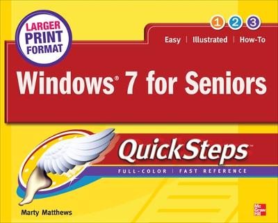 Book cover for Windows 7 for Seniors QuickSteps