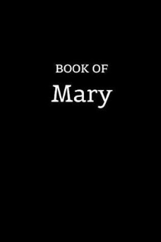 Cover of Book of Mary