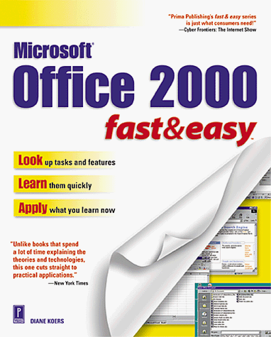 Book cover for Office 2000 Fast and Easy