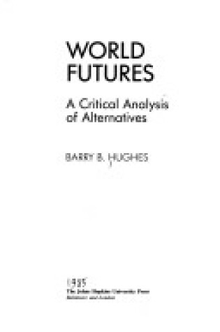 Cover of World Futures