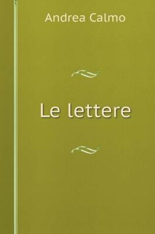 Cover of Le lettere