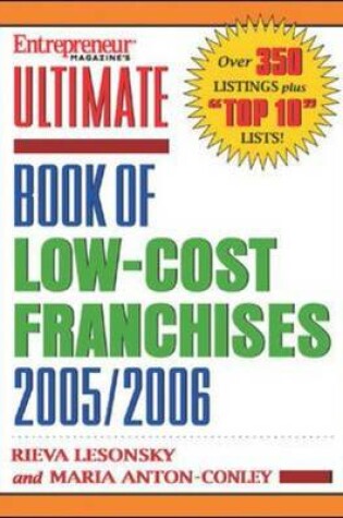 Cover of Ultimate Book of Low-cost Franchises 2005