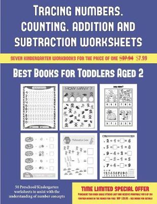 Cover of Best Books for Toddlers Aged 2 (Tracing numbers, counting, addition and subtraction)