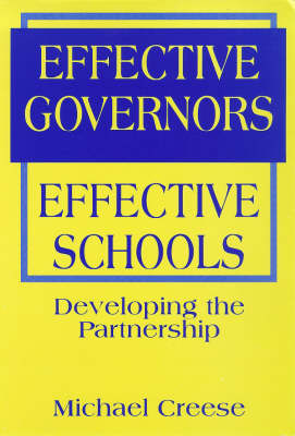 Book cover for Effective Governors Effective Schools